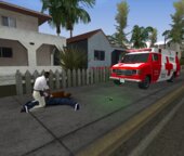 Ambulancia Cruz Roja Mexicana
